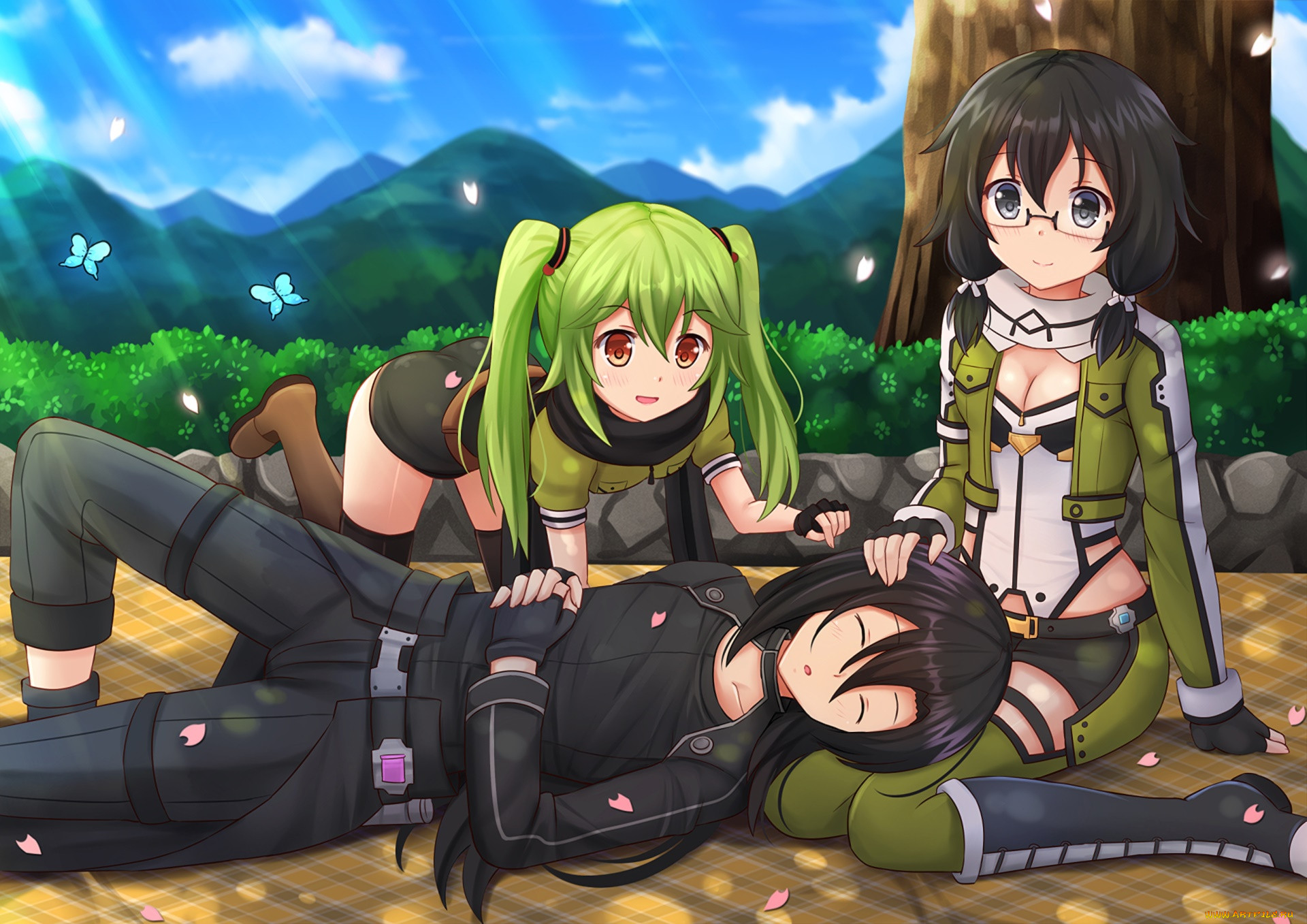 , sword art online, , , 